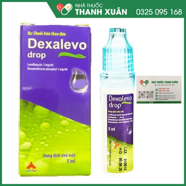 Dexalevo Drop - Thuốc điều trị nhiễm khuẩn mắt